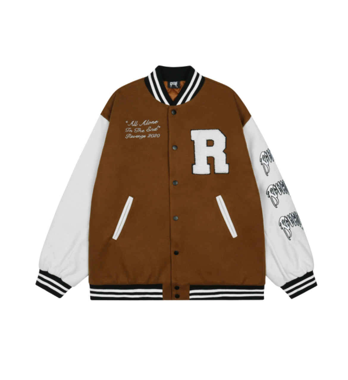 Revenge Letterman Jacket size popular Large